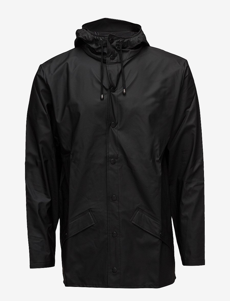 Rains - Jacket W3 - manteaux de pluie - 01 black - 1