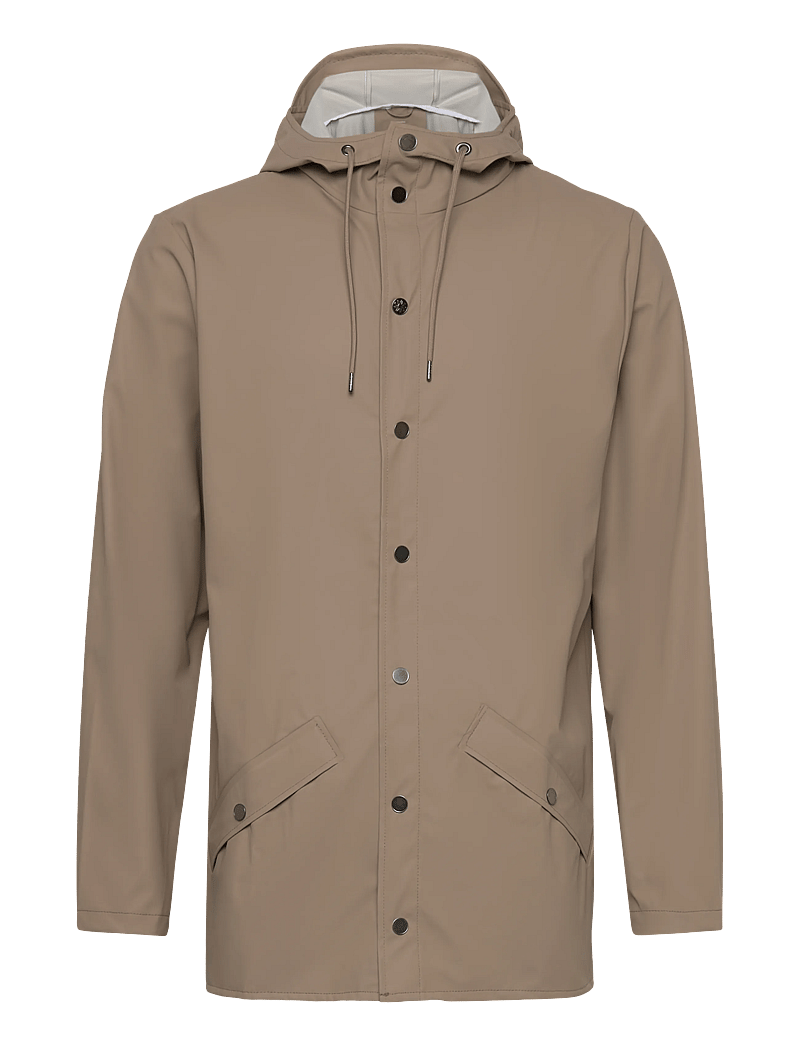 Rains - Jacket W3 - regenmäntel - beige - 1
