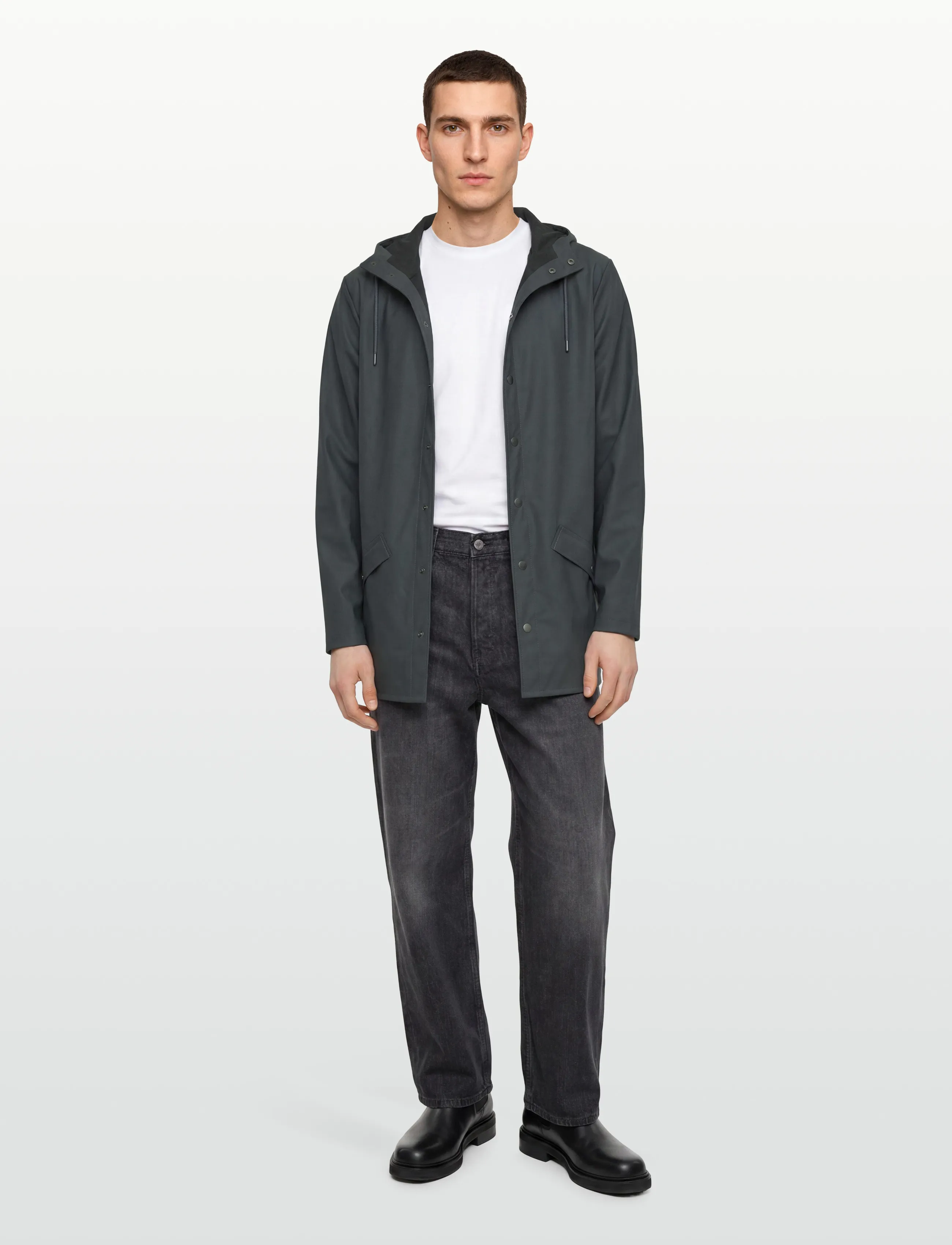 Rains - Jacket - rain jackets - dark grey - 4