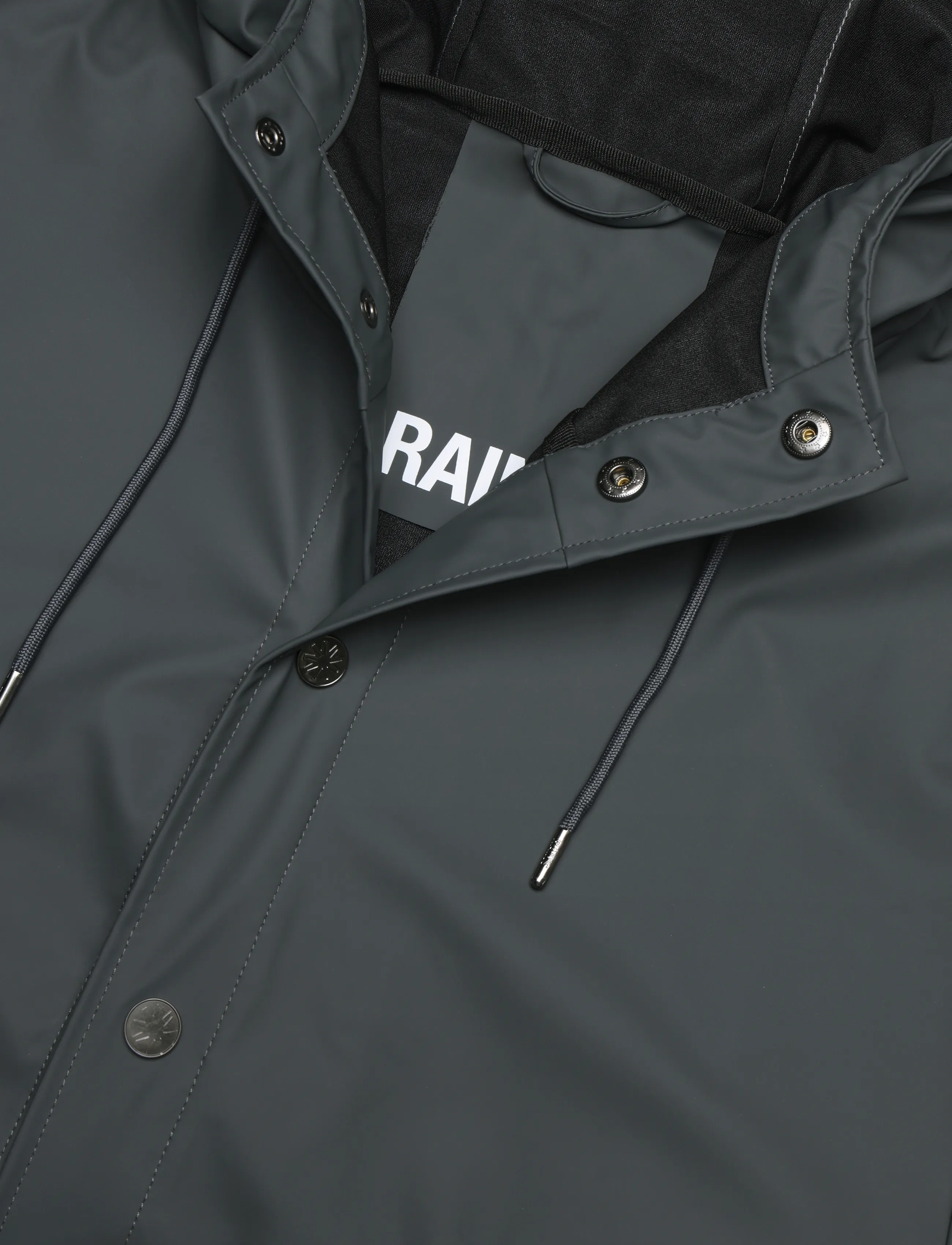 Rains - Jacket W3 - regnjackor - dark grey - 2