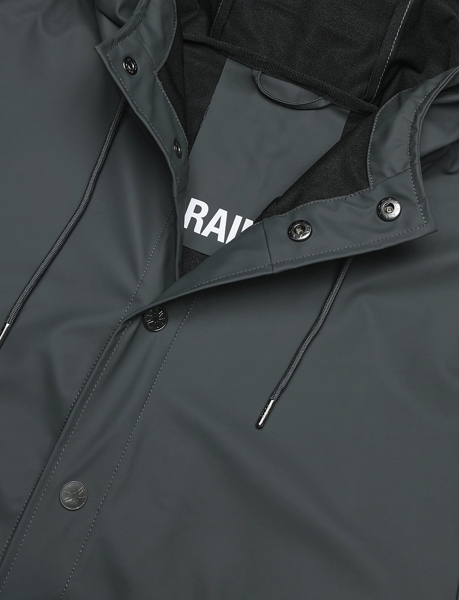Rains - Jacket W3 - regnjackor - dark grey - 2