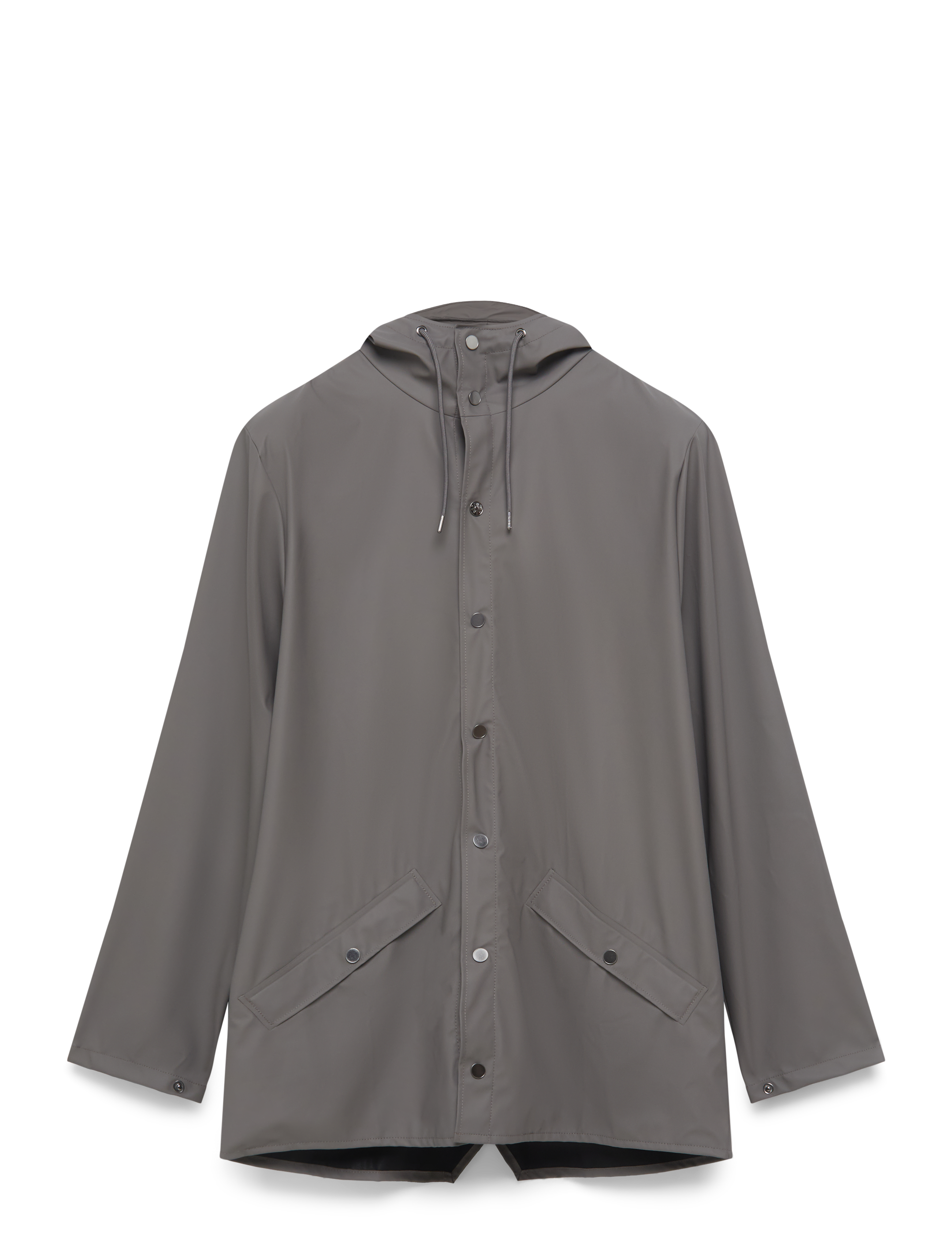 Rains Jacket W3, L, Rainwear, Grau - Rain Coats, Frauen