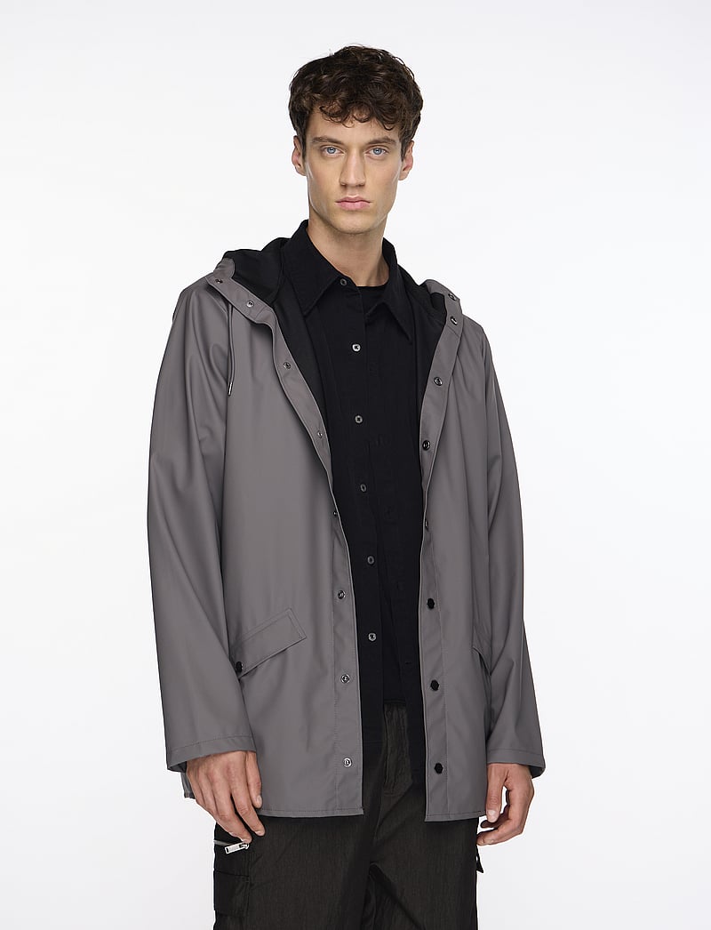 Rains - Jacket W3 - regnjakker - grey - 0