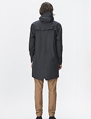 Rains - Long Jacket - raincoats - 01 black - 4