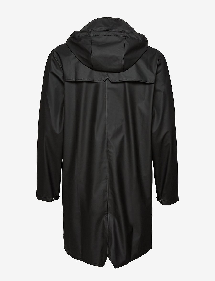 Rains - Long Jacket W3 - regenmäntel - 01 black - 3