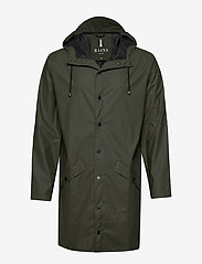 Rains - Long Jacket - regnjakker - 03 green - 1