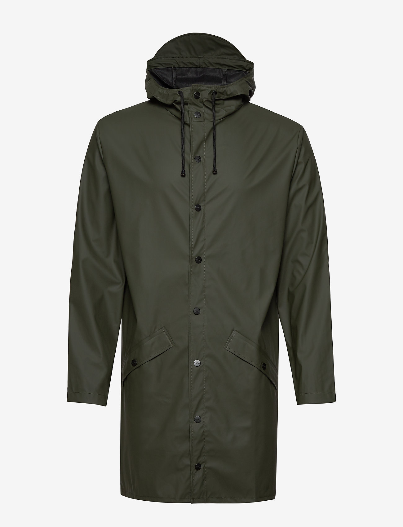 Rains - Long Jacket W3 - lietpalčiai - 03 green - 2