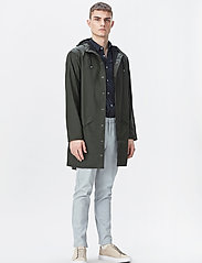 Rains - Long Jacket W3 - kupuj według okazji - 03 green - 0