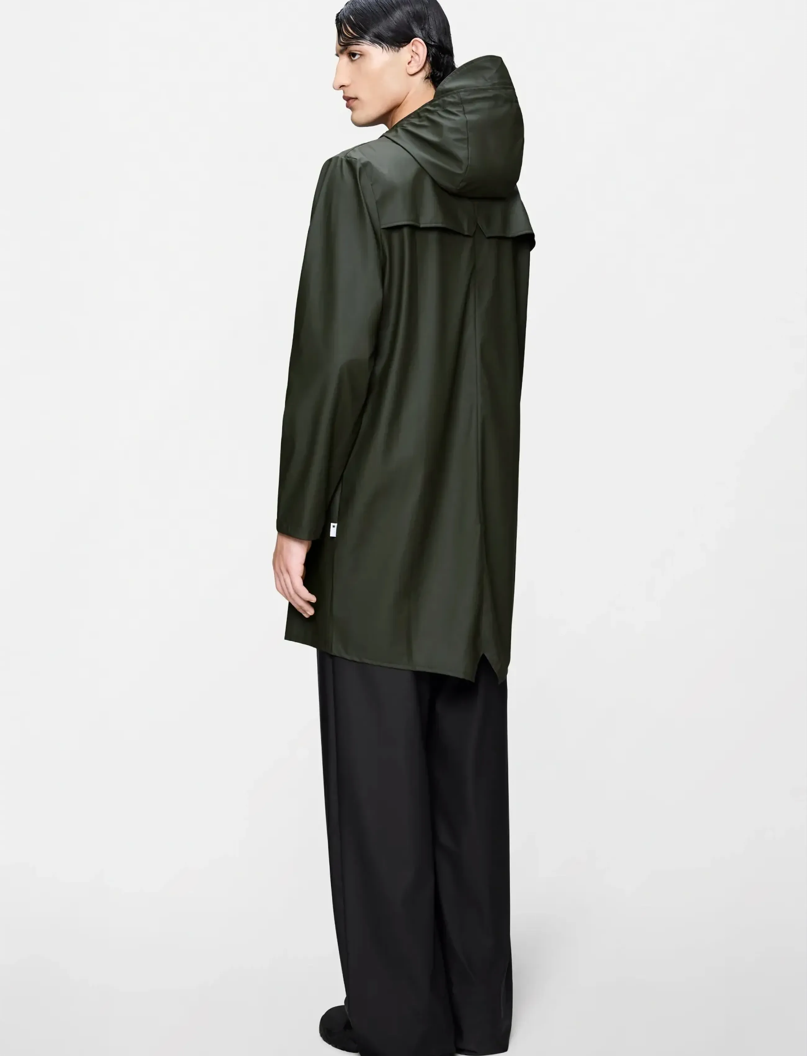 RAINS Long Jacket W3 jackor dam – bild 4