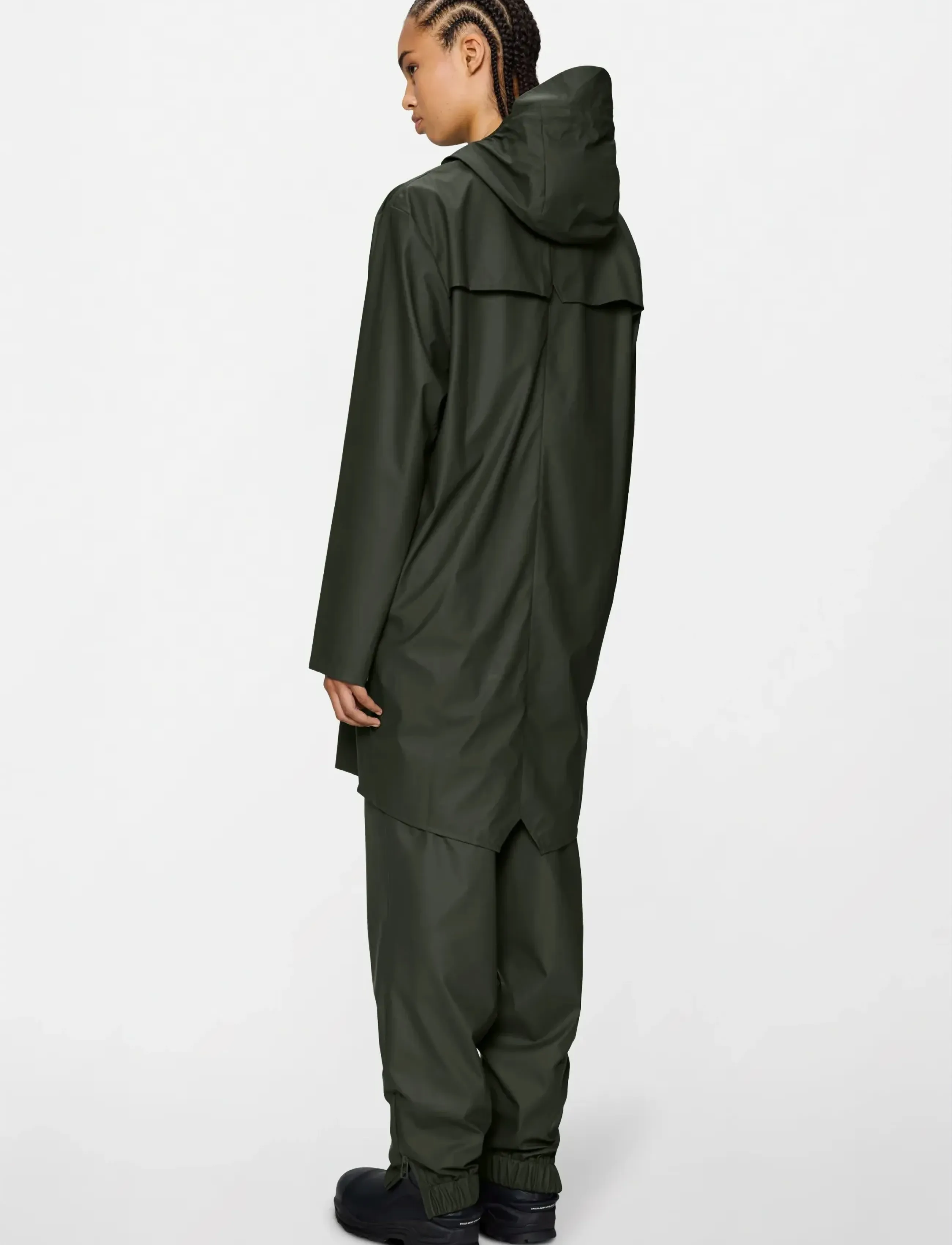 RAINS Long Jacket W3 jackor dam – bild 5