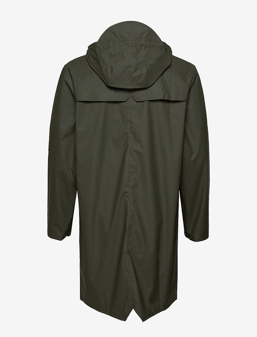Rains - Long Jacket W3 - vihmamantlid - 03 green - 3