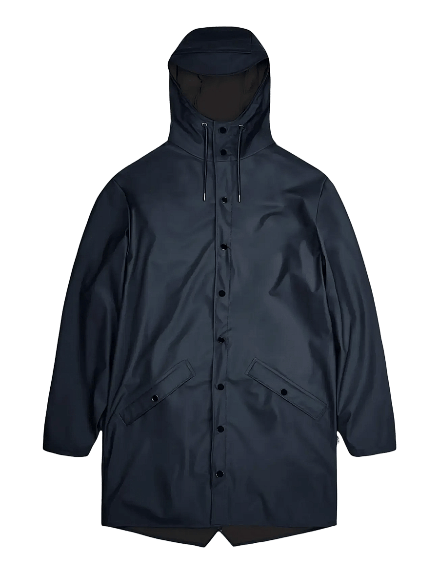 Rains - Long Jacket W3 - rain jackets - 47 navy - 1