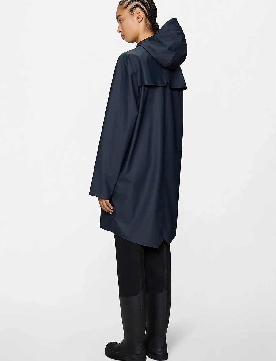 Rains - Long Jacket W3 - rain jackets - 47 navy - 3