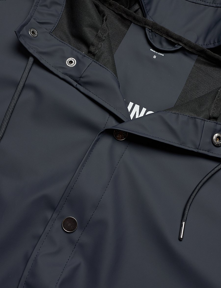 Rains - Long Jacket W3 - rain jackets - 47 navy - 4
