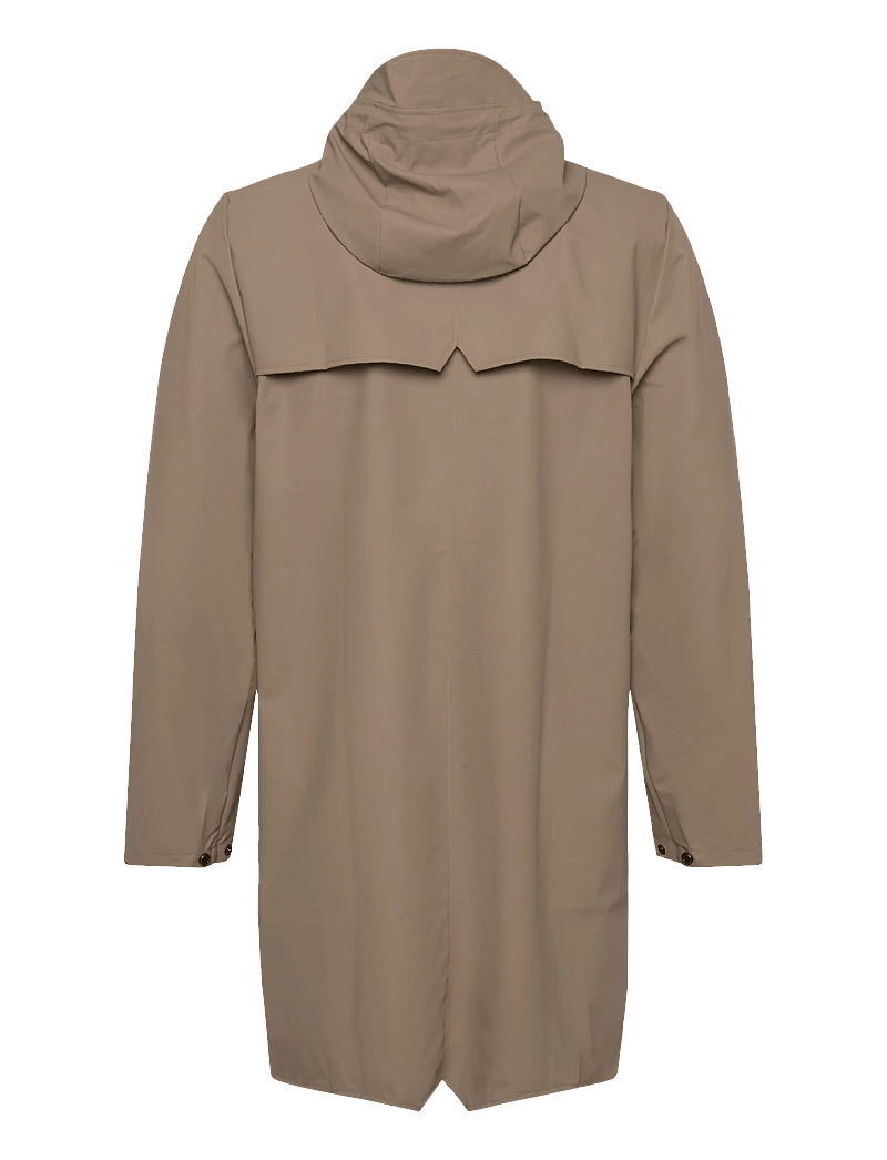 Rains - Long Jacket W3 - regnjackor - beige - 2