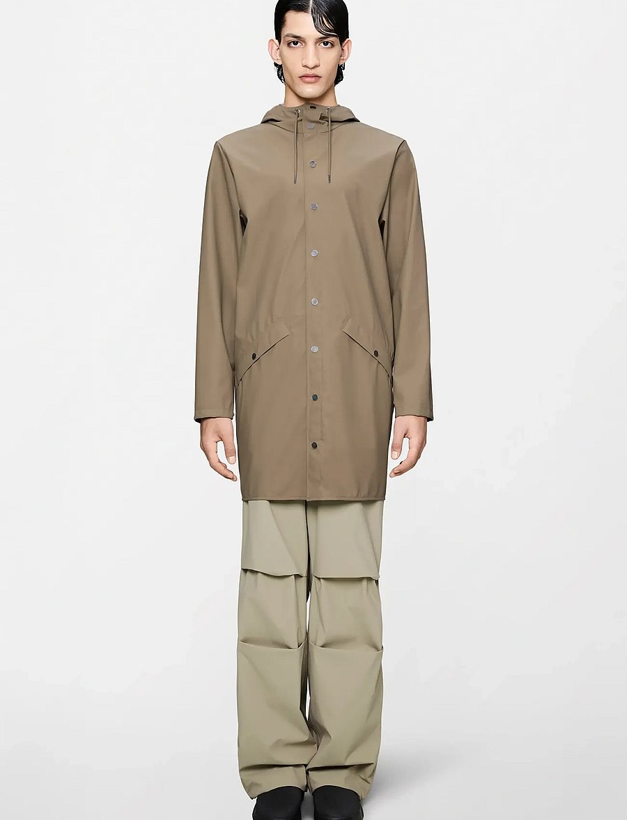 Rains - Long Jacket W3 - regenjassen - beige - 3