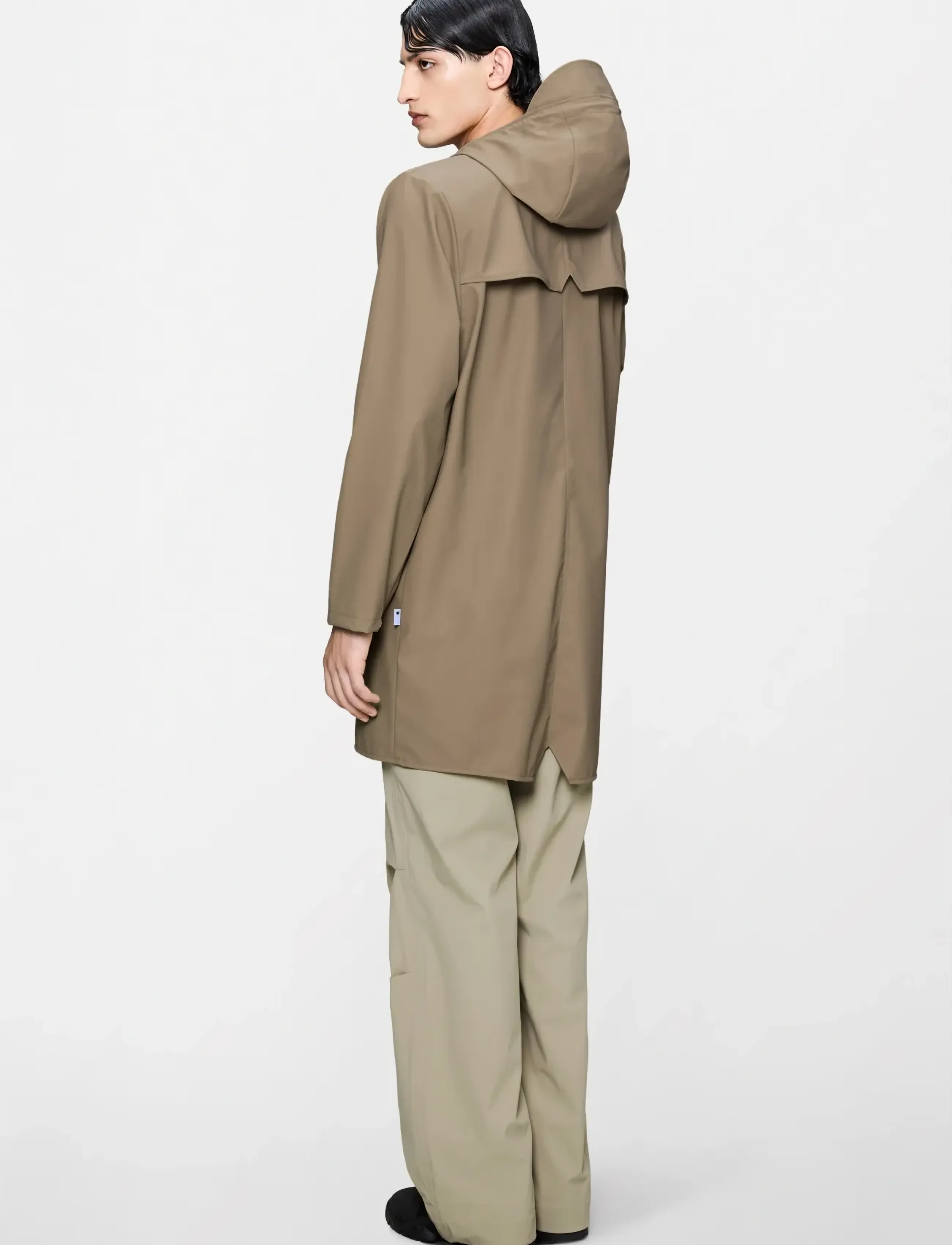 Rains - Long Jacket W3 - regenmäntel - beige - 5