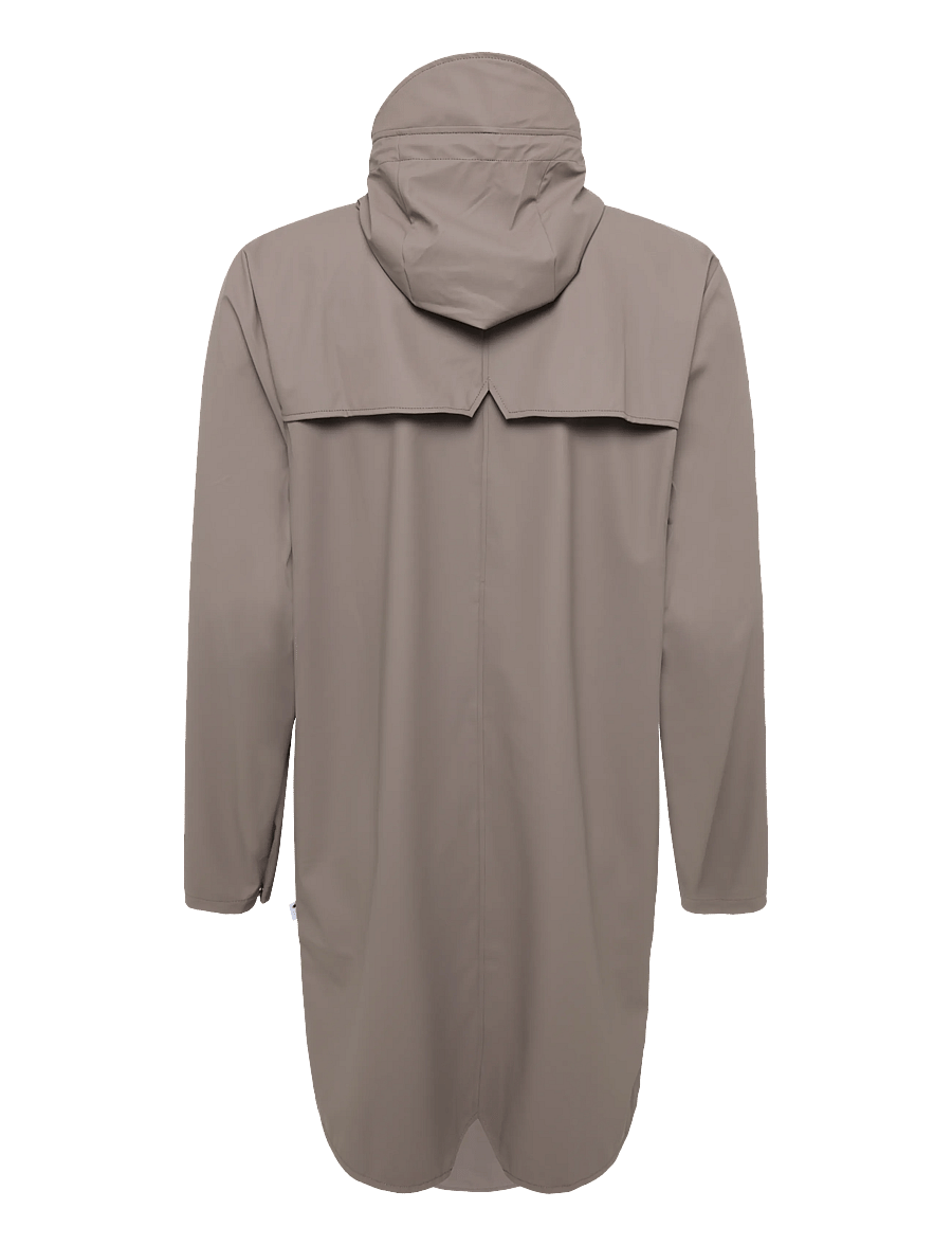 Rains - Long Jacket W3 - regnjackor - cinder - 1