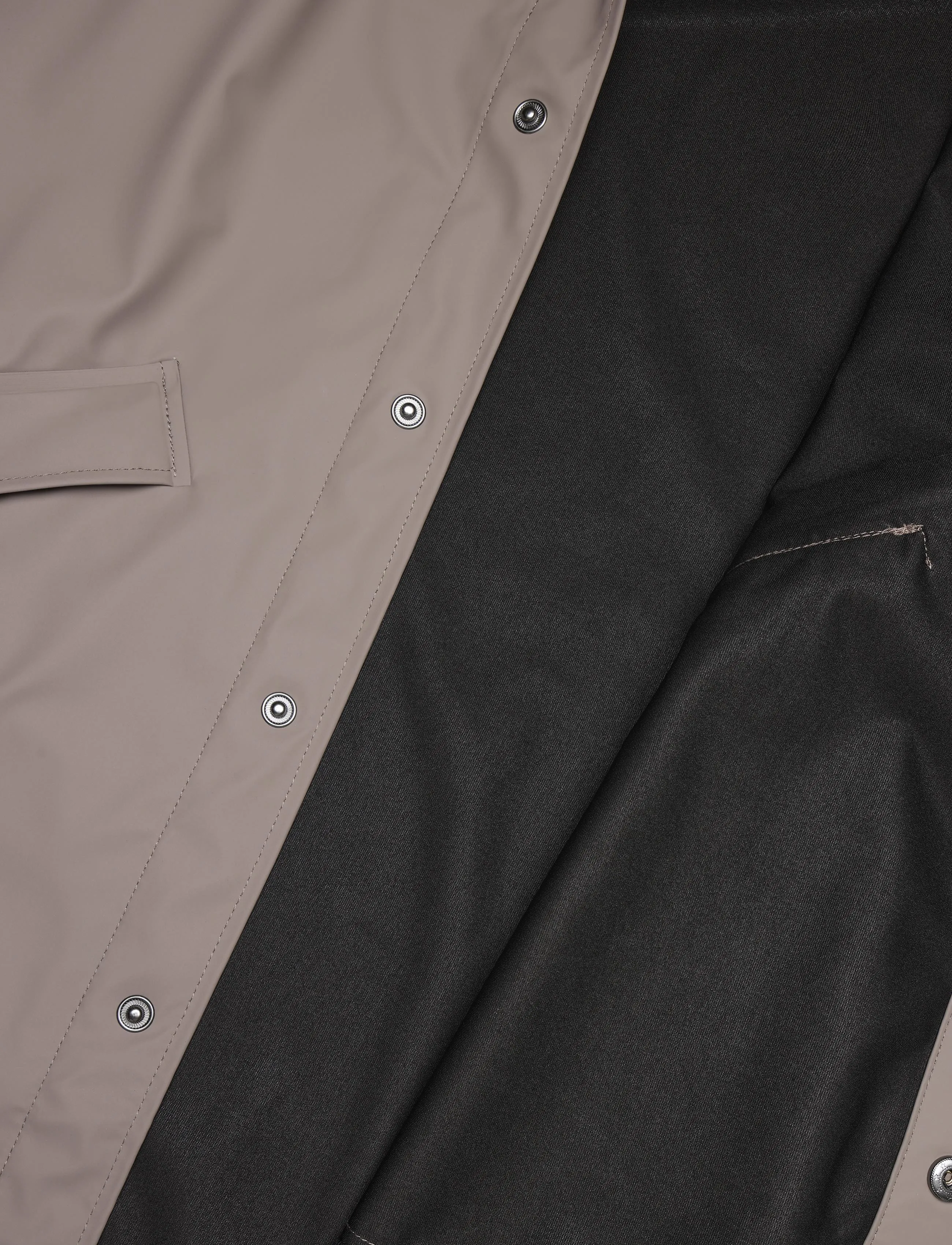 Rains - Long Jacket W3 - regnjackor - cinder - 4