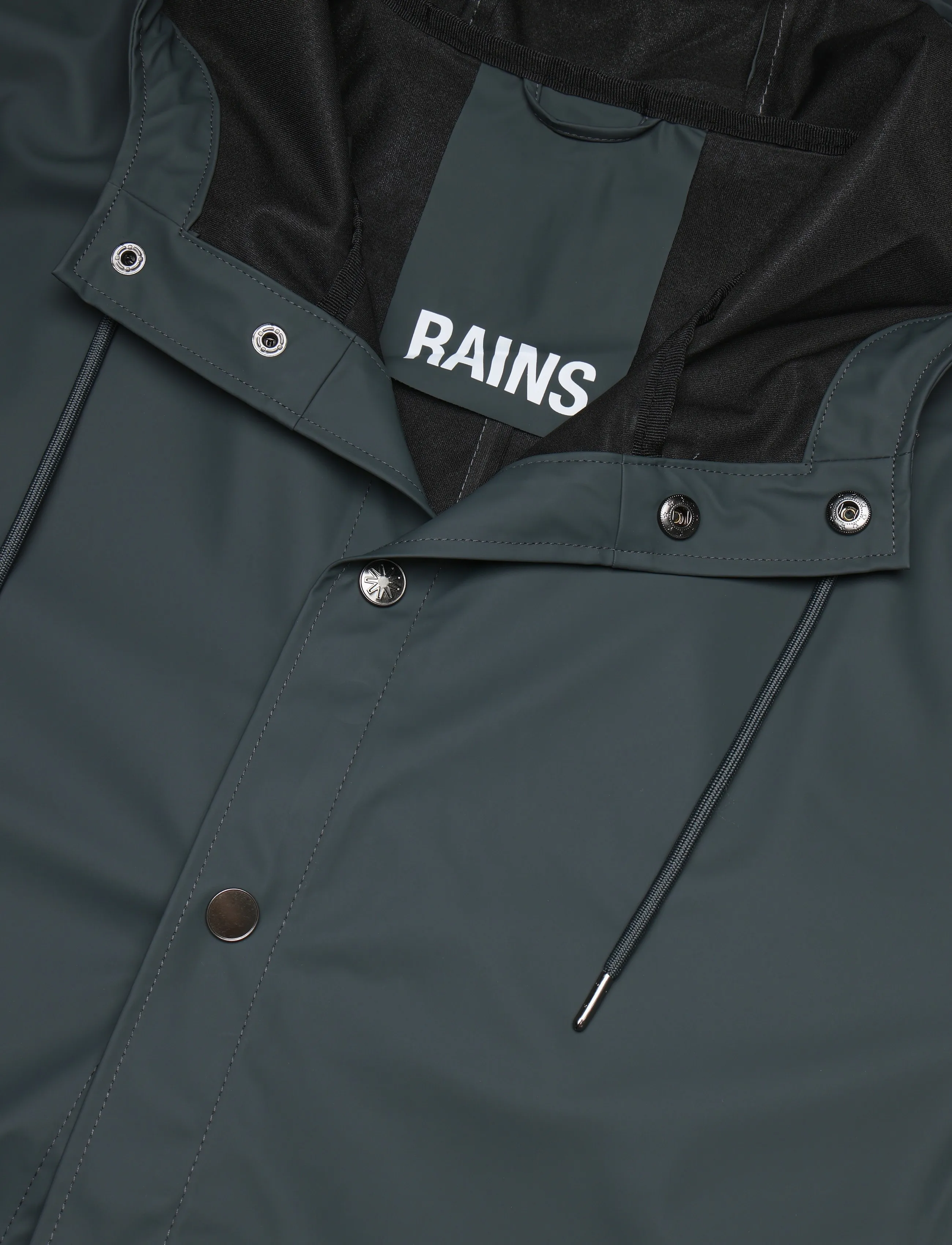 Rains - Long Jacket W3 - rain jackets - dark grey - 2