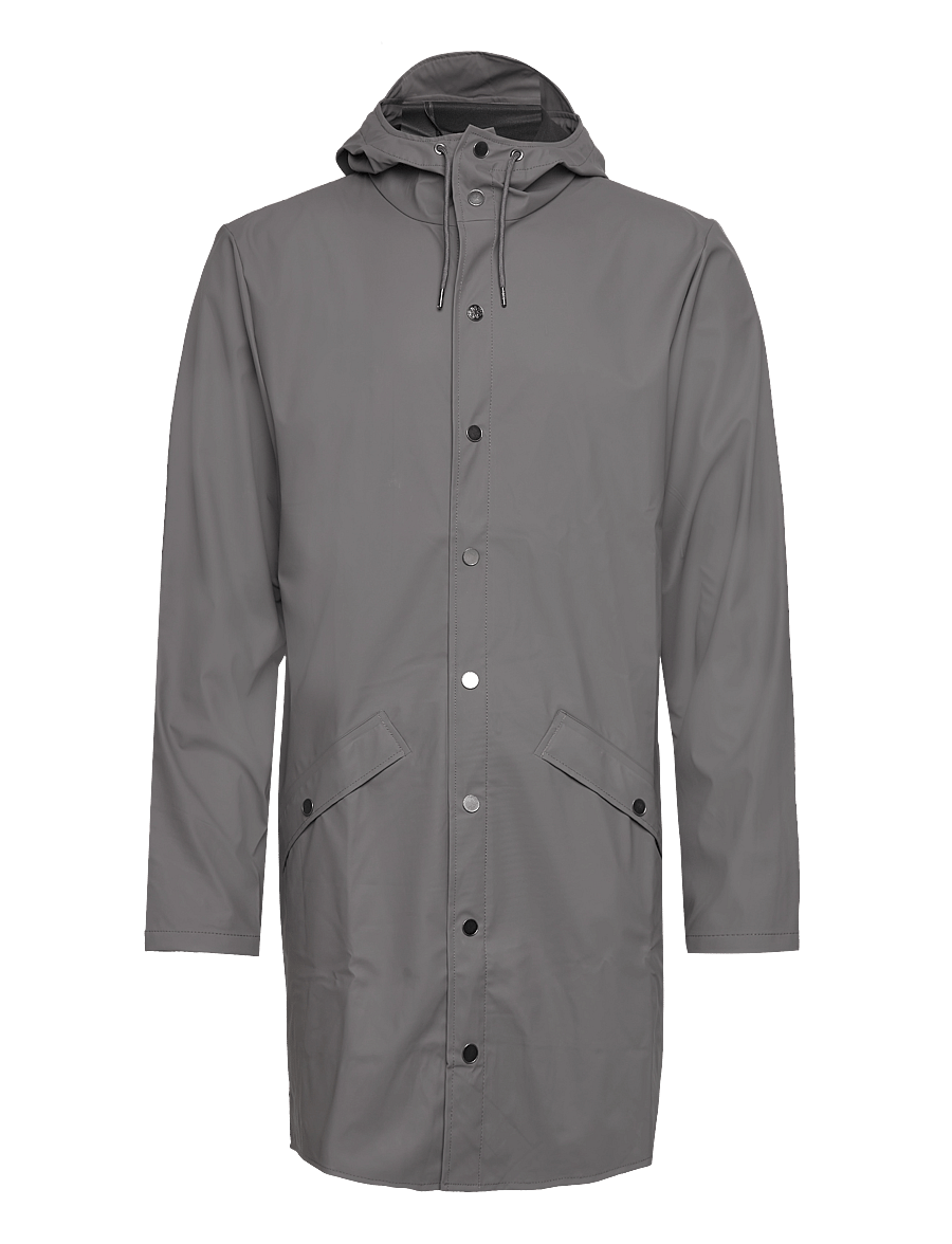 Rains - Long Jacket W3 - fashion trends - grey - 1