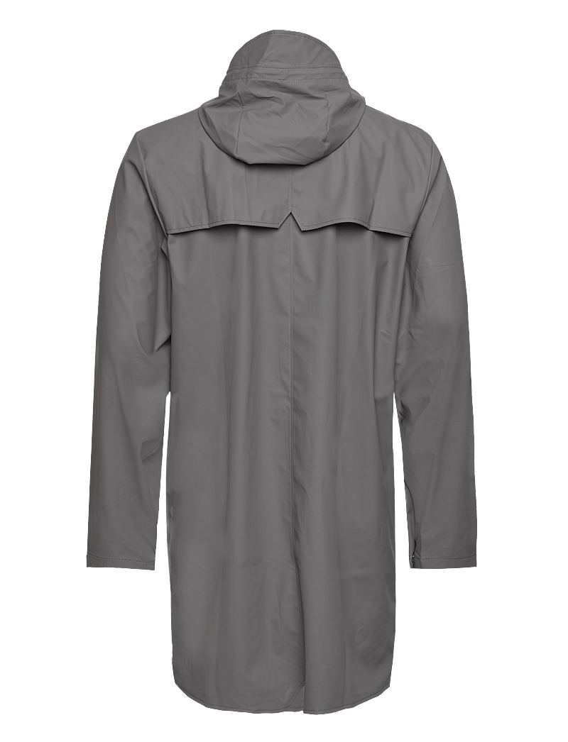Rains - Long Jacket W3 - regenmäntel - grey - 2
