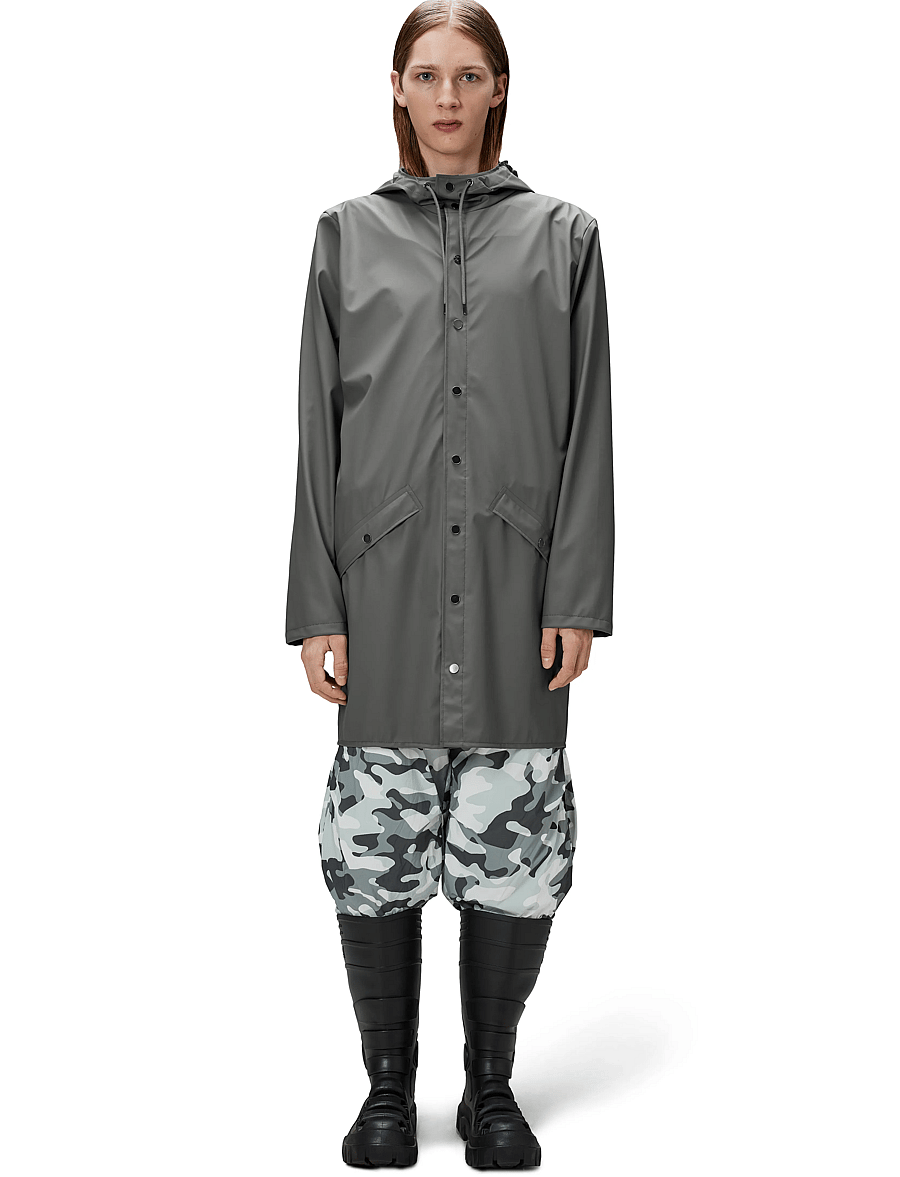 Rains - Long Jacket W3 - fashion trends - grey - 0