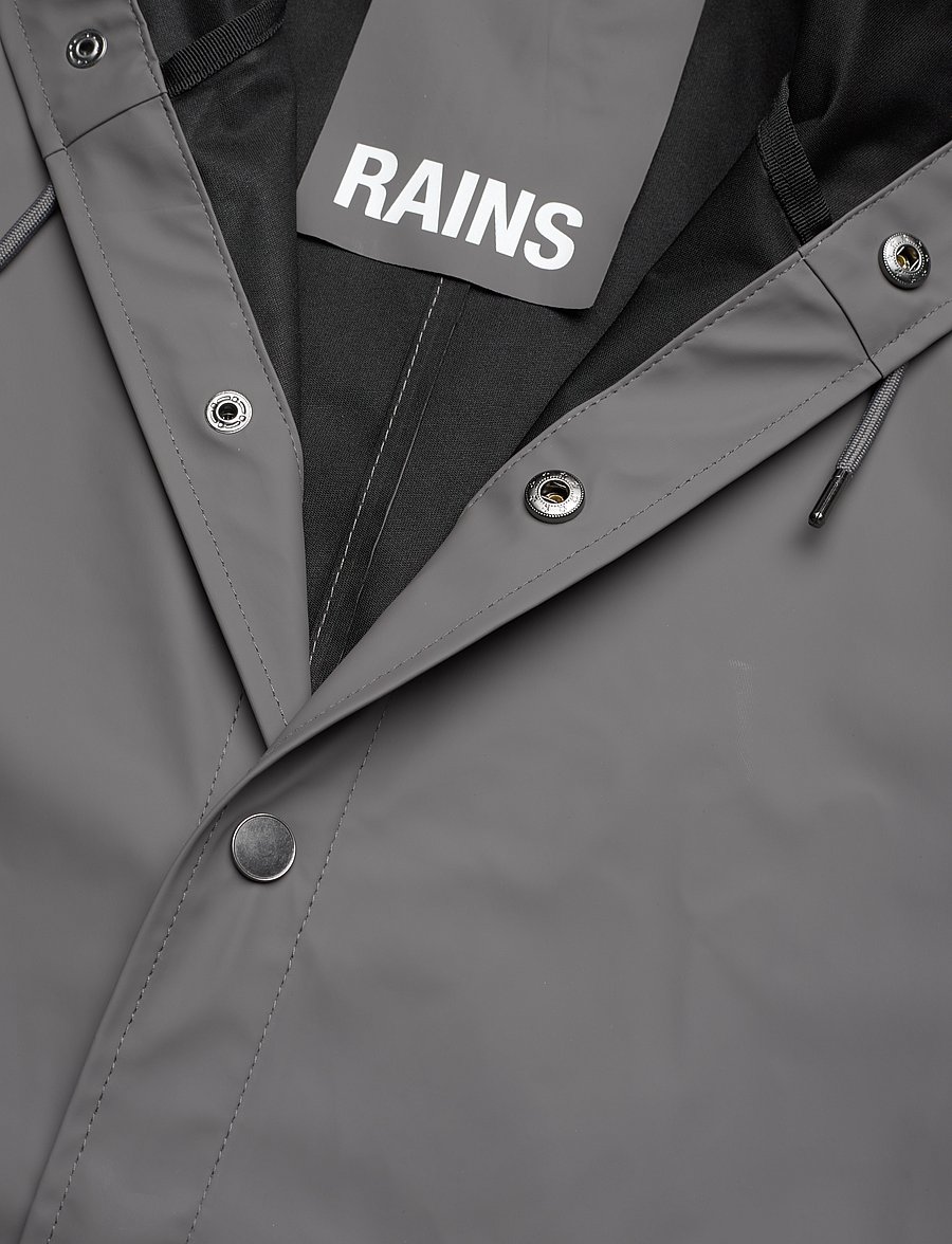 Rains - Long Jacket W3 - fashion trends - grey - 4