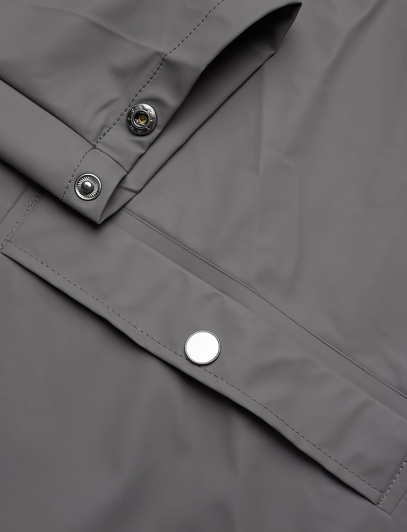 Rains - Long Jacket W3 - regenmäntel - grey - 5