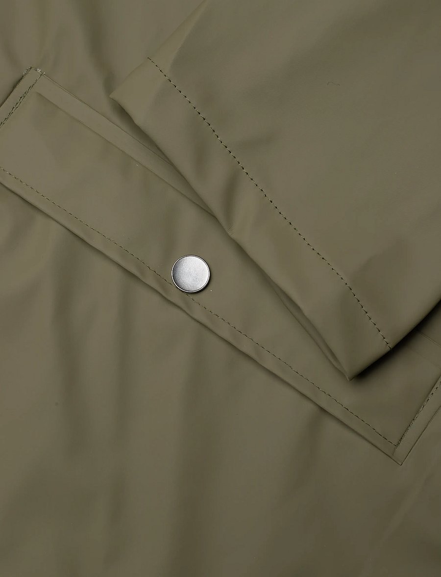 Rains - Long Jacket W3 - rain jackets - marsh - 3