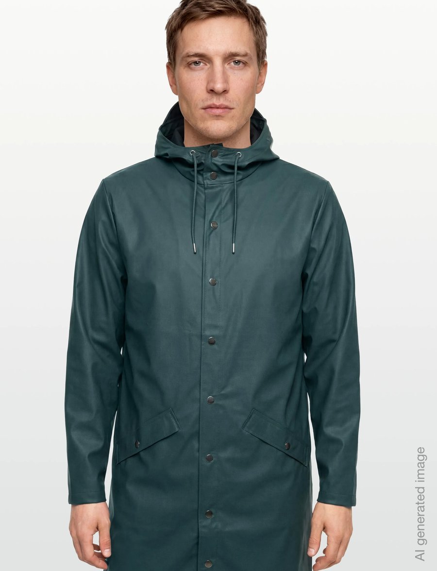 Rains - Long Jacket W3 - rain jackets - mystique - 5
