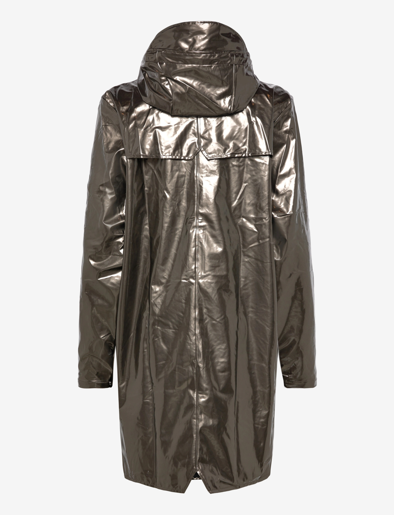 Rains - Long Jacket W3 - regenmäntel - raven - 2