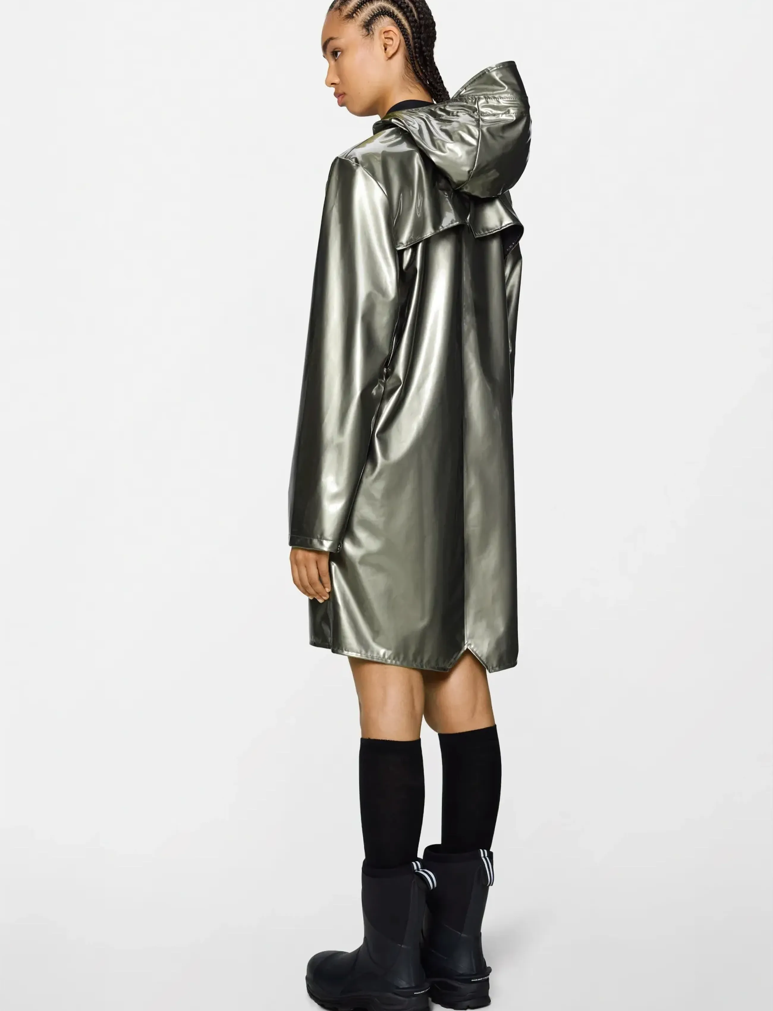Rains - Long Jacket W3 - muotitrendit - raven - 3