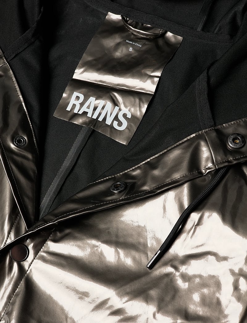 Rains - Long Jacket W3 - regenmäntel - raven - 4