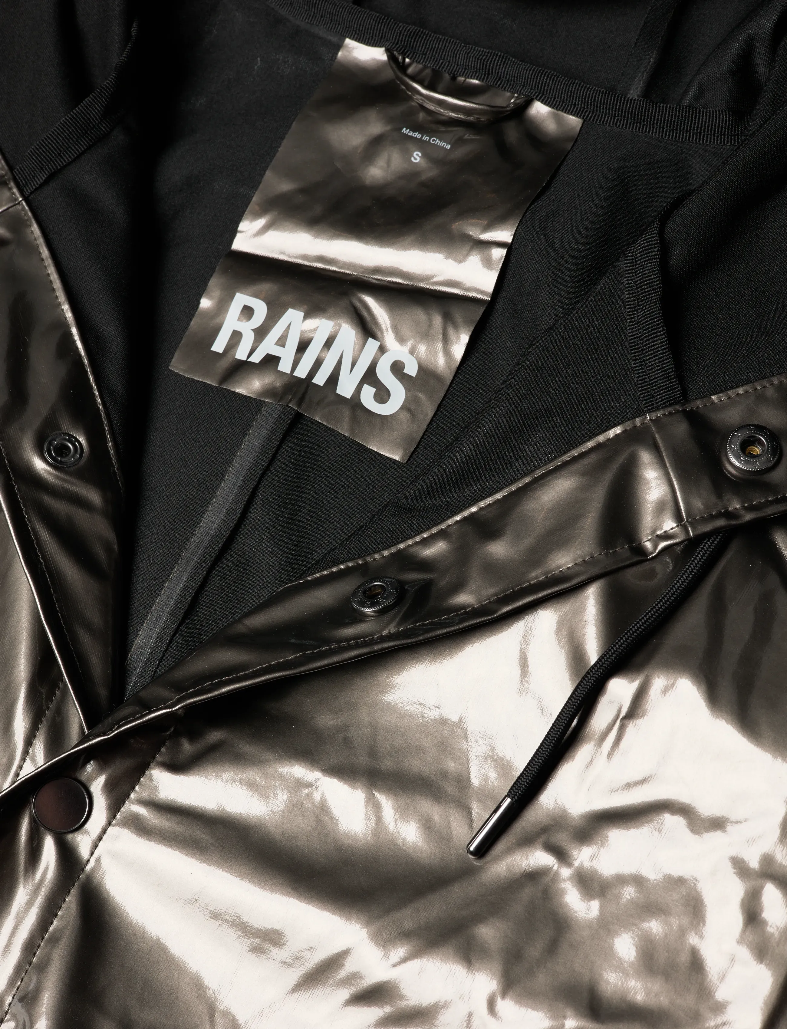 Rains - Long Jacket W3 - muotitrendit - raven - 4
