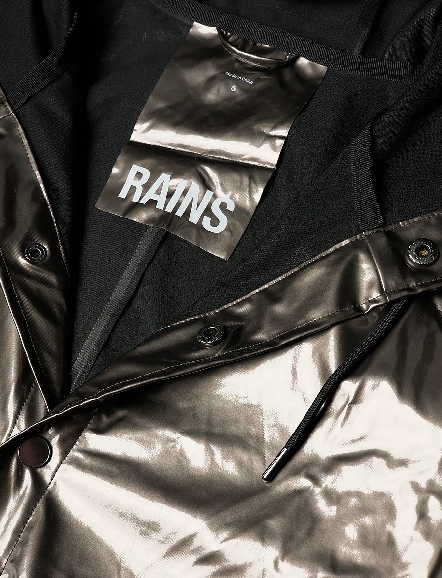 Rains - Long Jacket W3 - muotitrendit - raven - 4