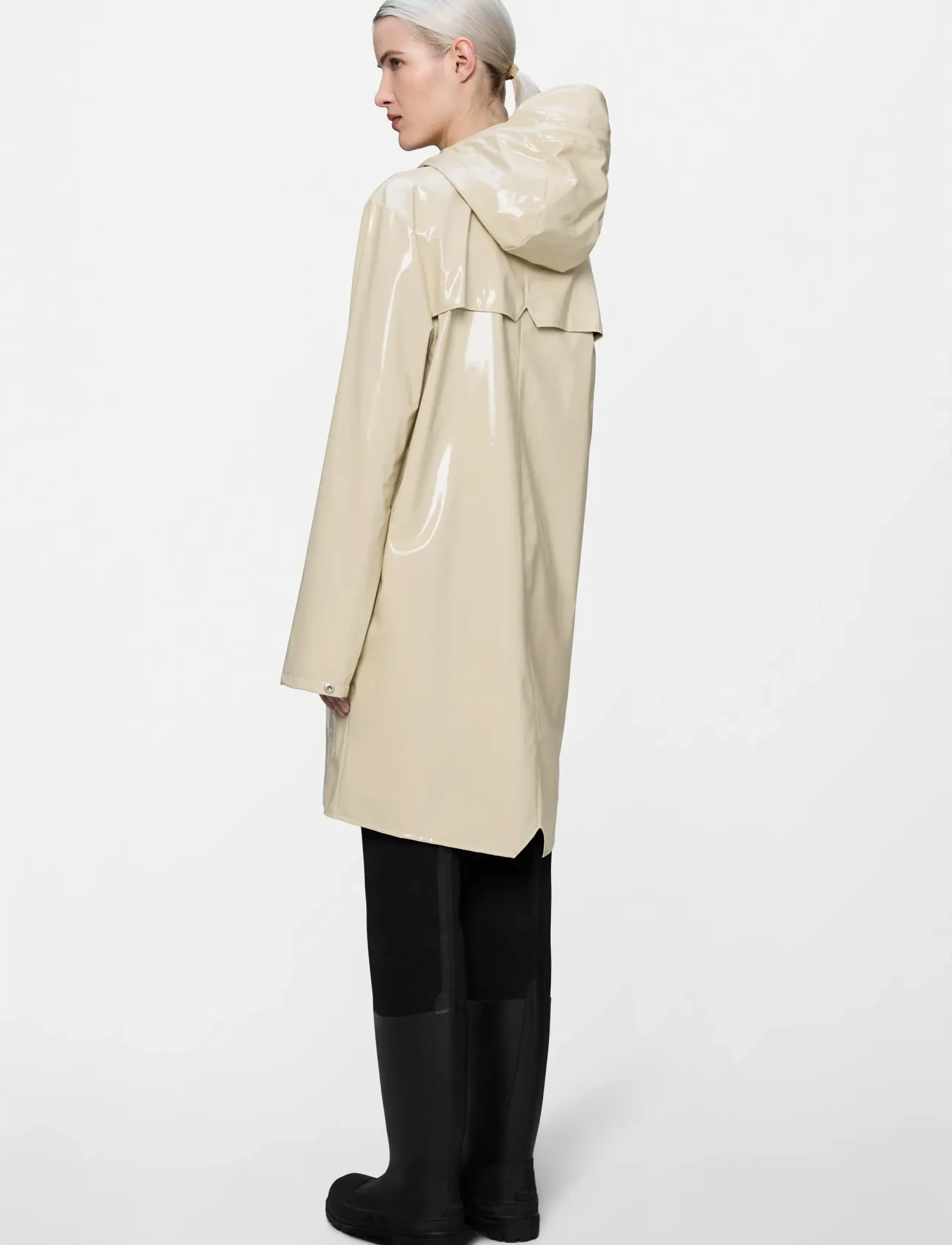Rains - Long Jacket W3 - rain jackets - shore - 4