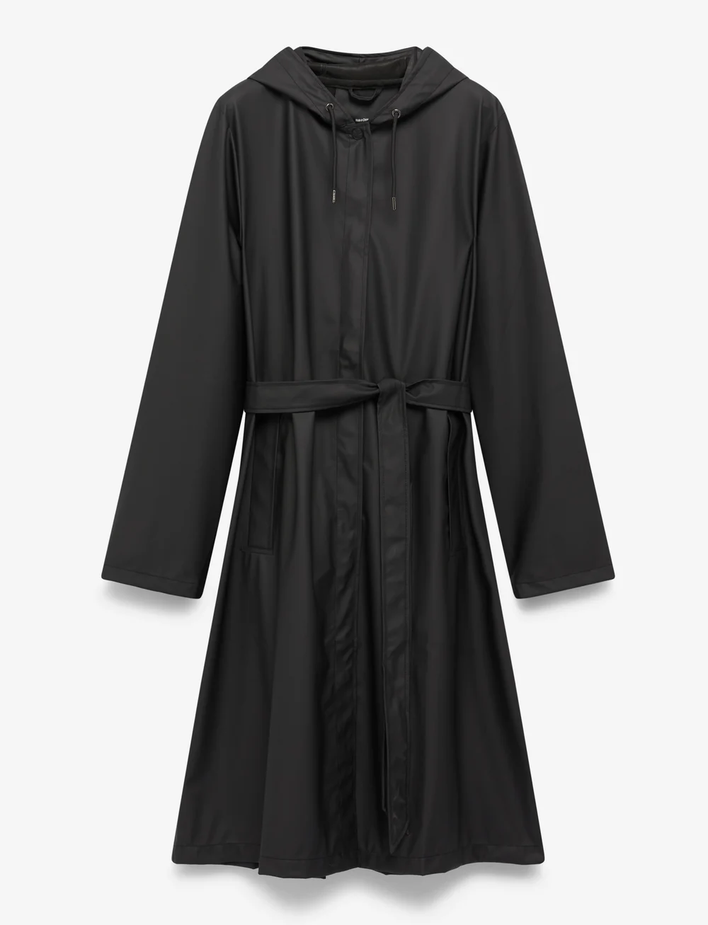 Rains - A-Line Longer W Jacket W3 - regnjakker - black - 1