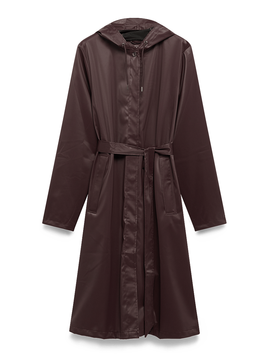 Rains - A-Line Longer W Jacket W3 - regnjackor - depth - 1