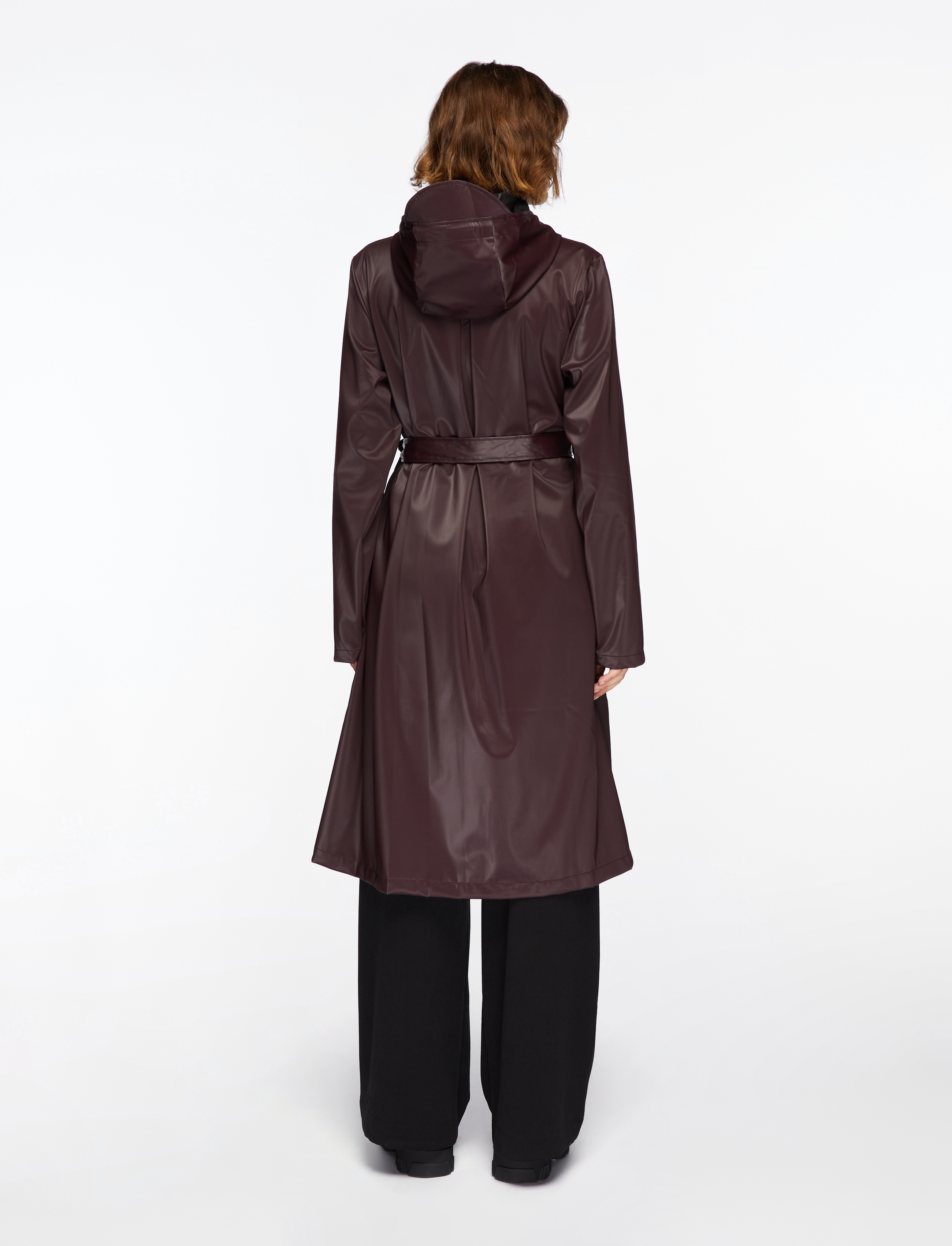 Rains - A-Line Longer W Jacket W3 - regnjackor - depth - 4