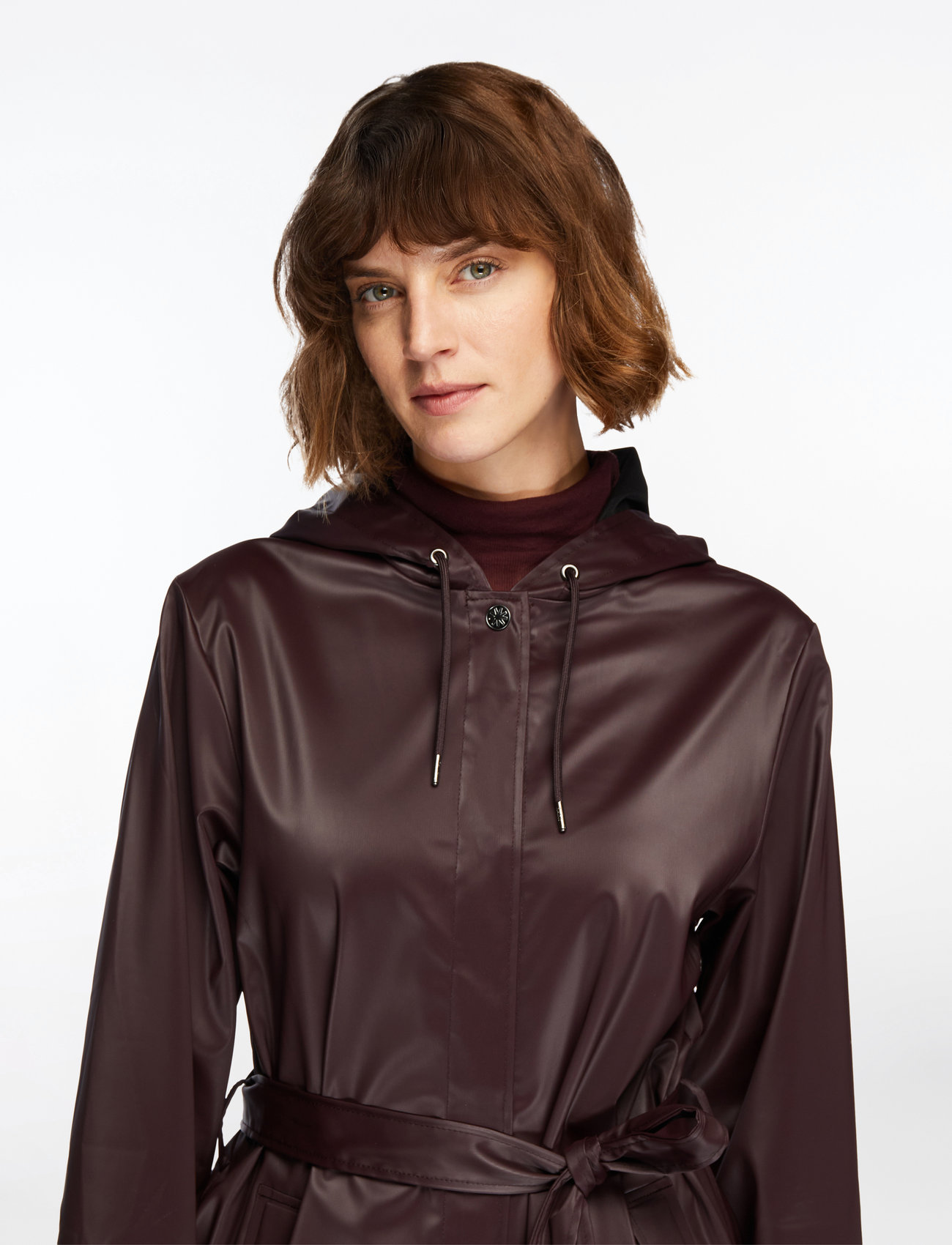 Rains - A-Line Longer W Jacket - vihmamantlid - depth - 5