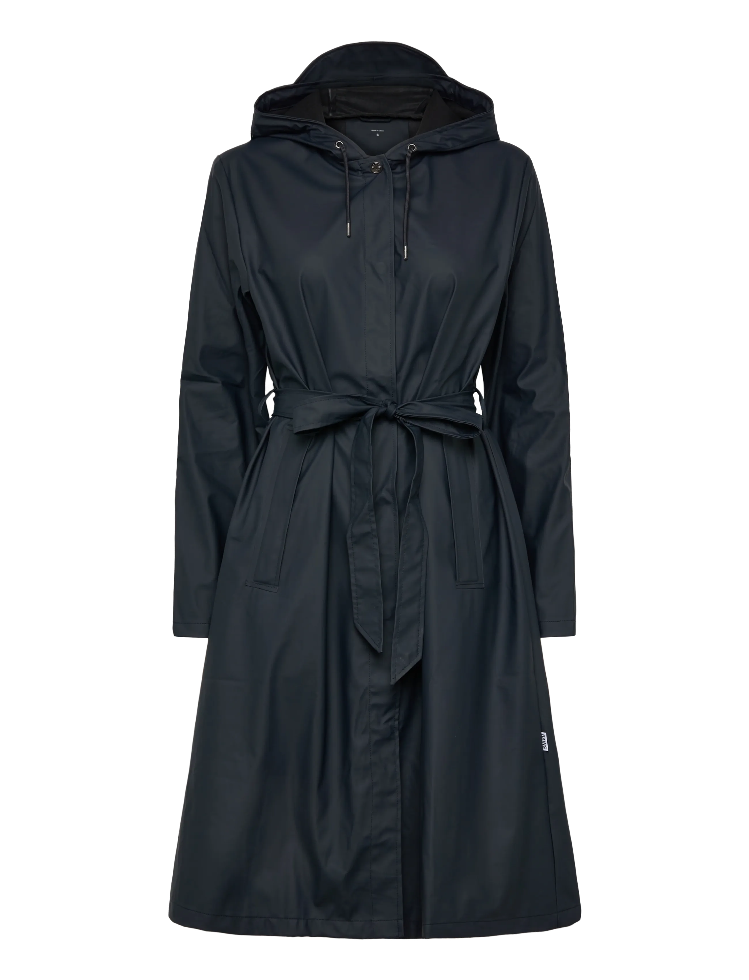 Rains A-Line Longer W Jacket W3 - Regnkläder - NAVY / navy