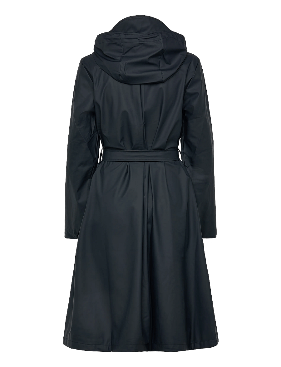 Rains - A-Line Longer W Jacket W3 - regnjackor - navy - 1