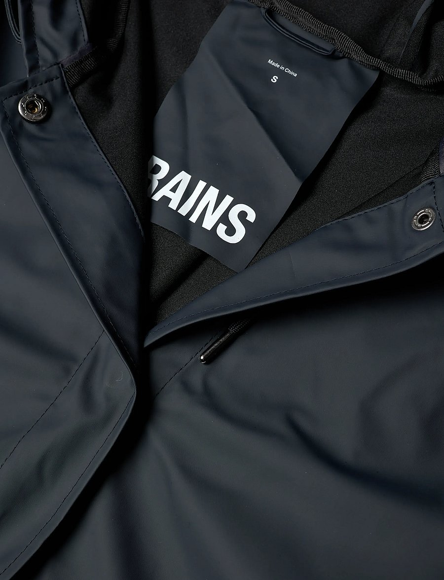 Rains - A-Line Longer W Jacket W3 - regnjackor - navy - 2