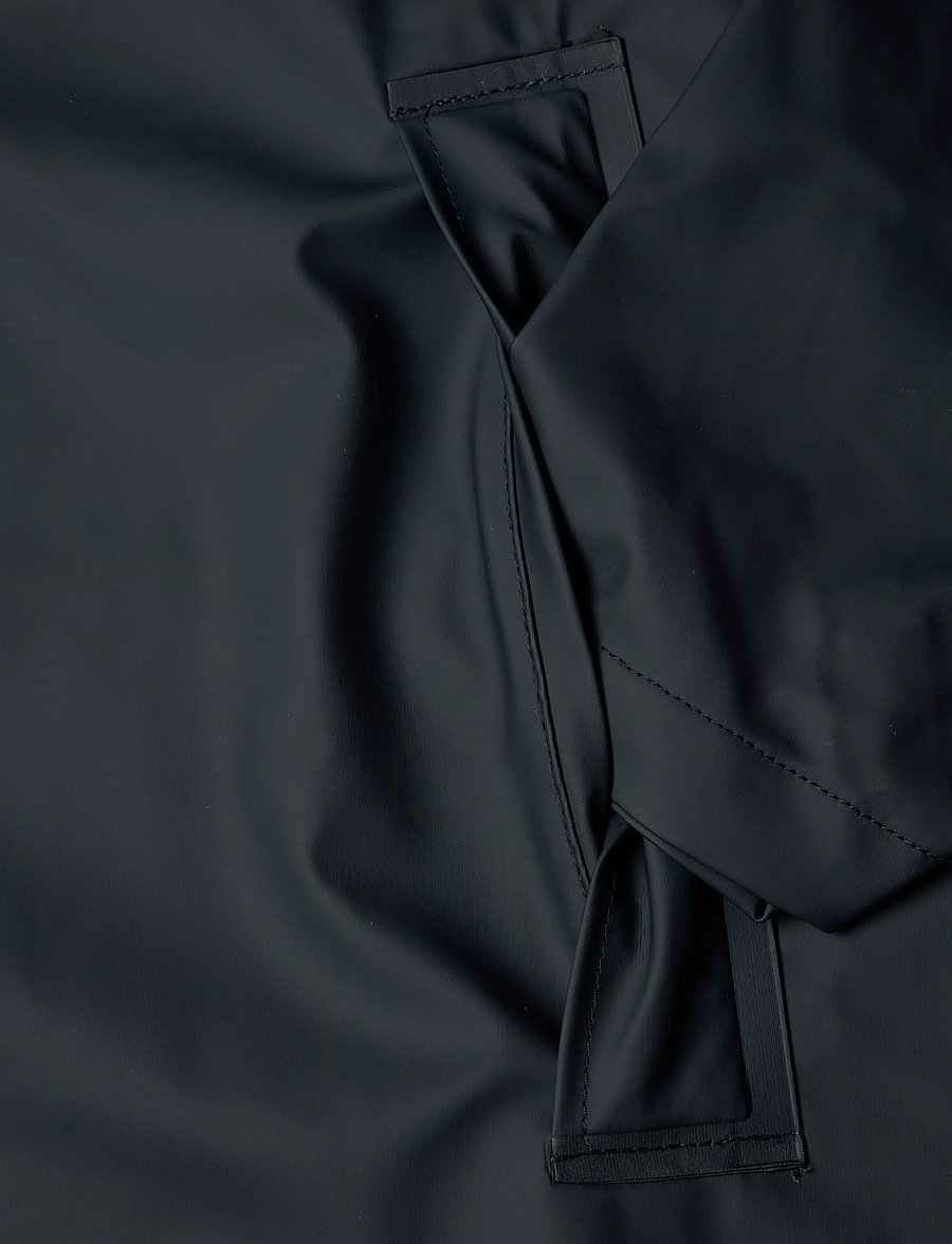 Rains - A-Line Longer W Jacket W3 - regnjackor - navy - 3