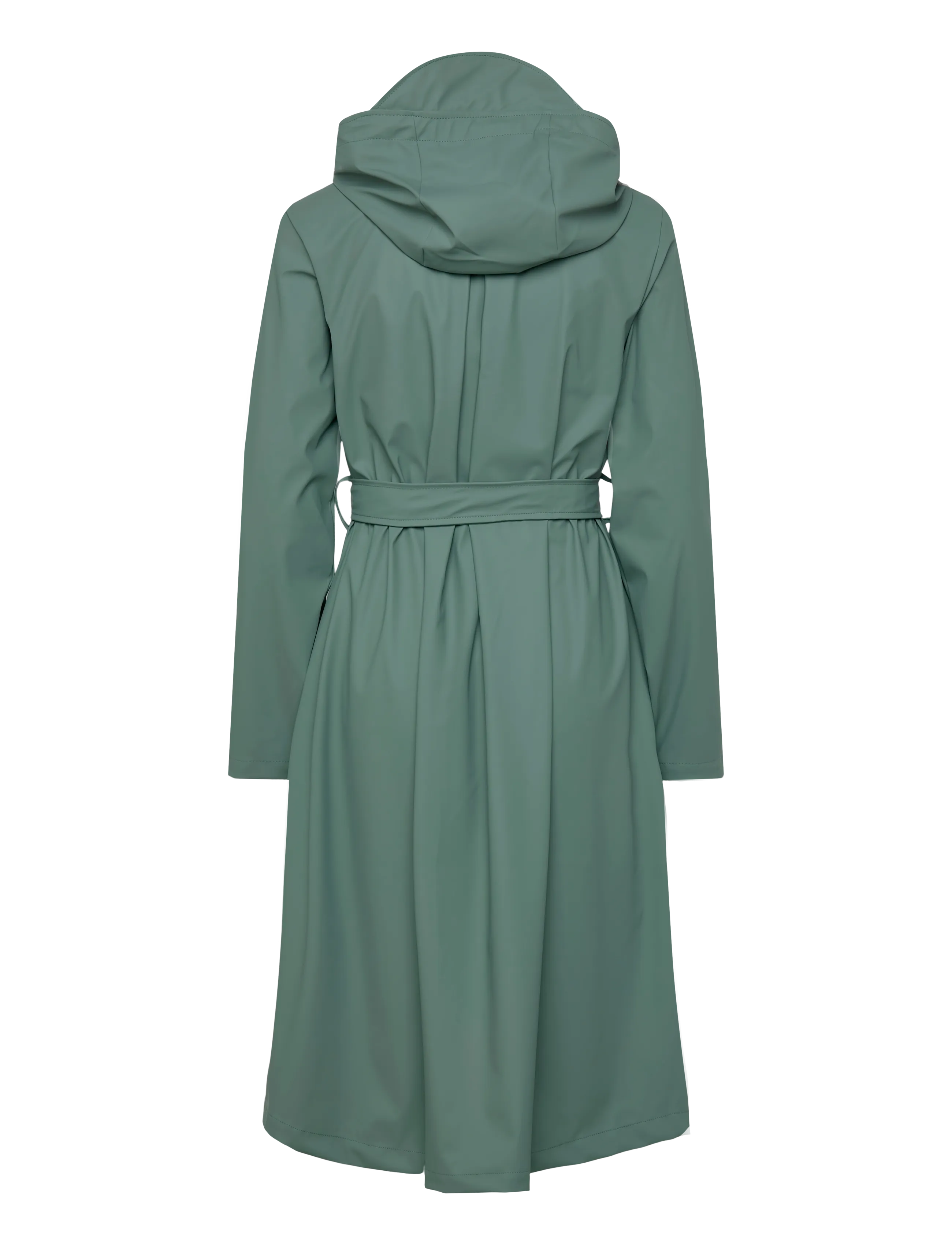Rains - A-Line Longer W Jacket W3 - regnjakker - sage - 1