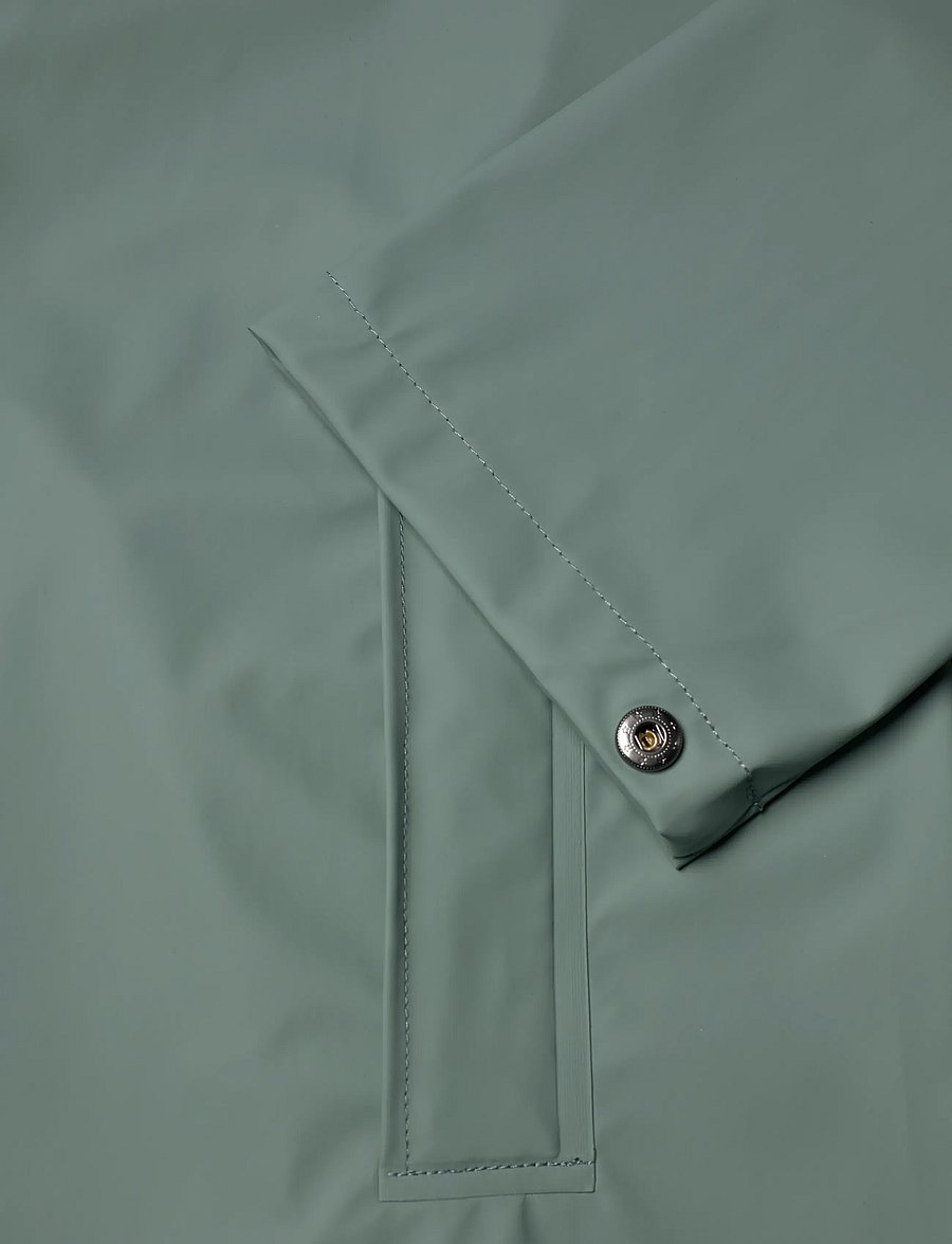 Rains - A-Line Longer W Jacket W3 - regnjakker - sage - 3