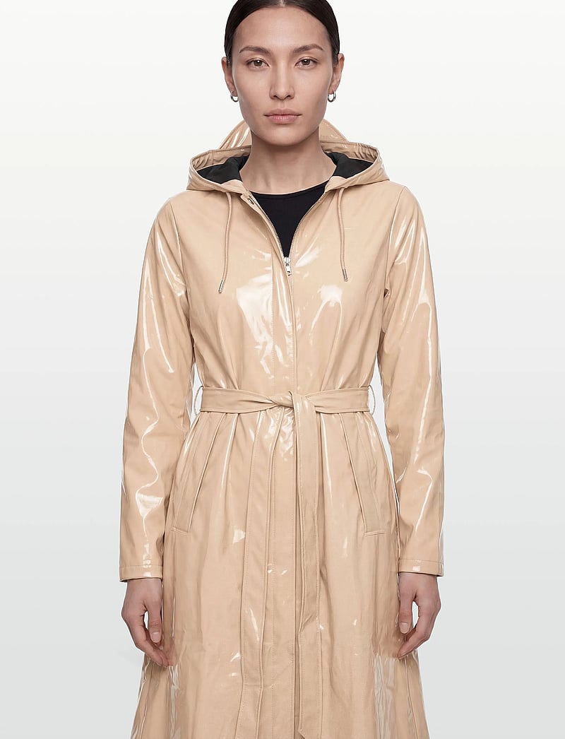 Rains - A-Line Longer W Jacket W3 - regnjakker - shore - 3