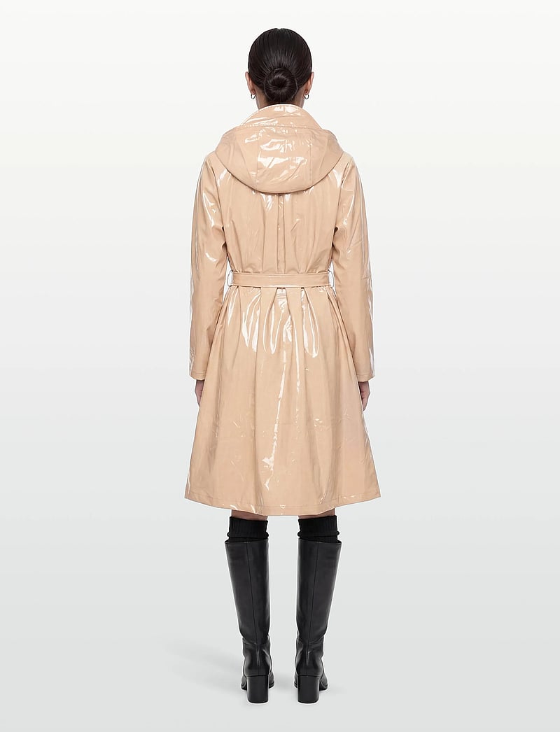 Rains - A-Line Longer W Jacket W3 - regnjakker - shore - 4