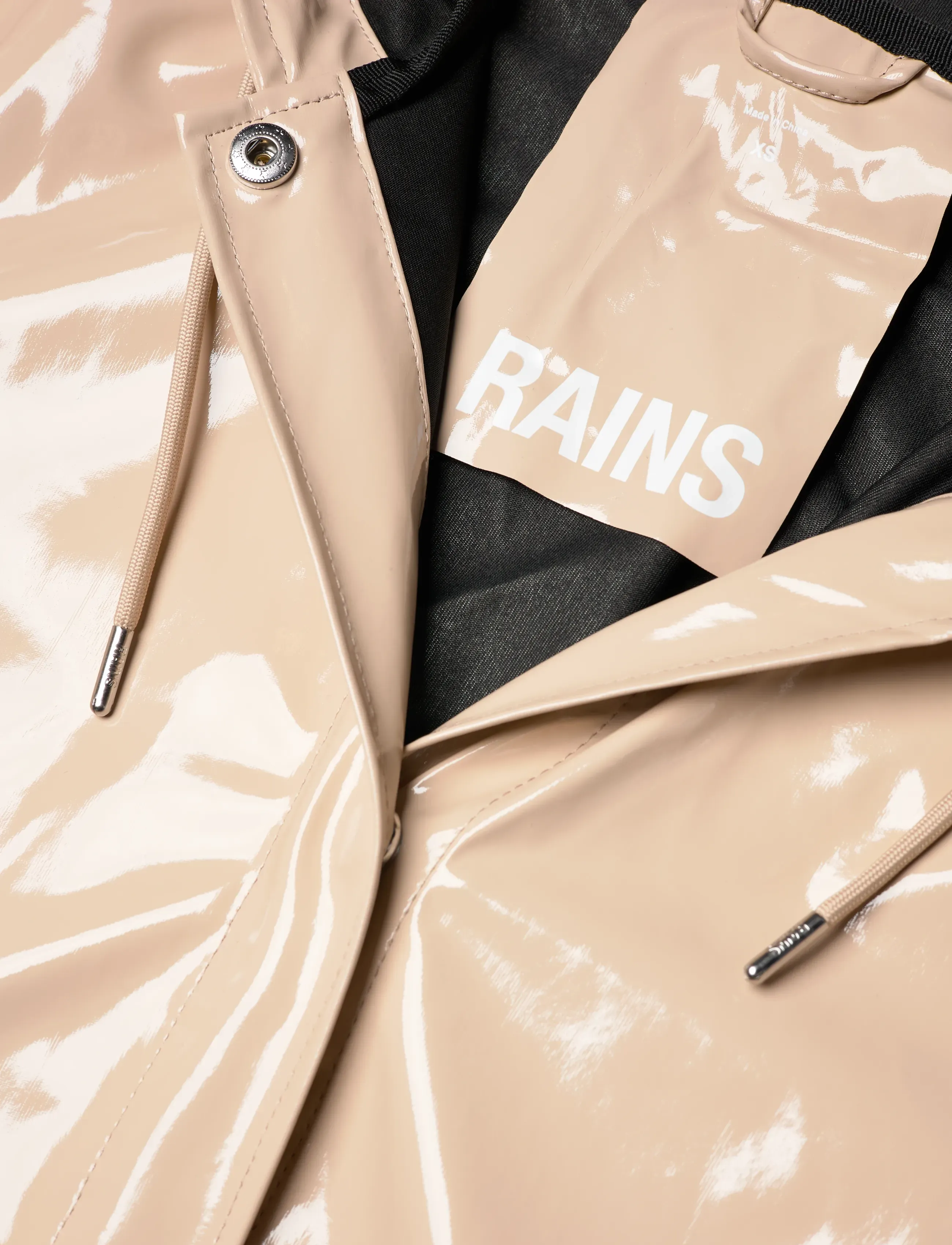 Rains - A-Line Longer W Jacket W3 - rain jackets - shore - 5